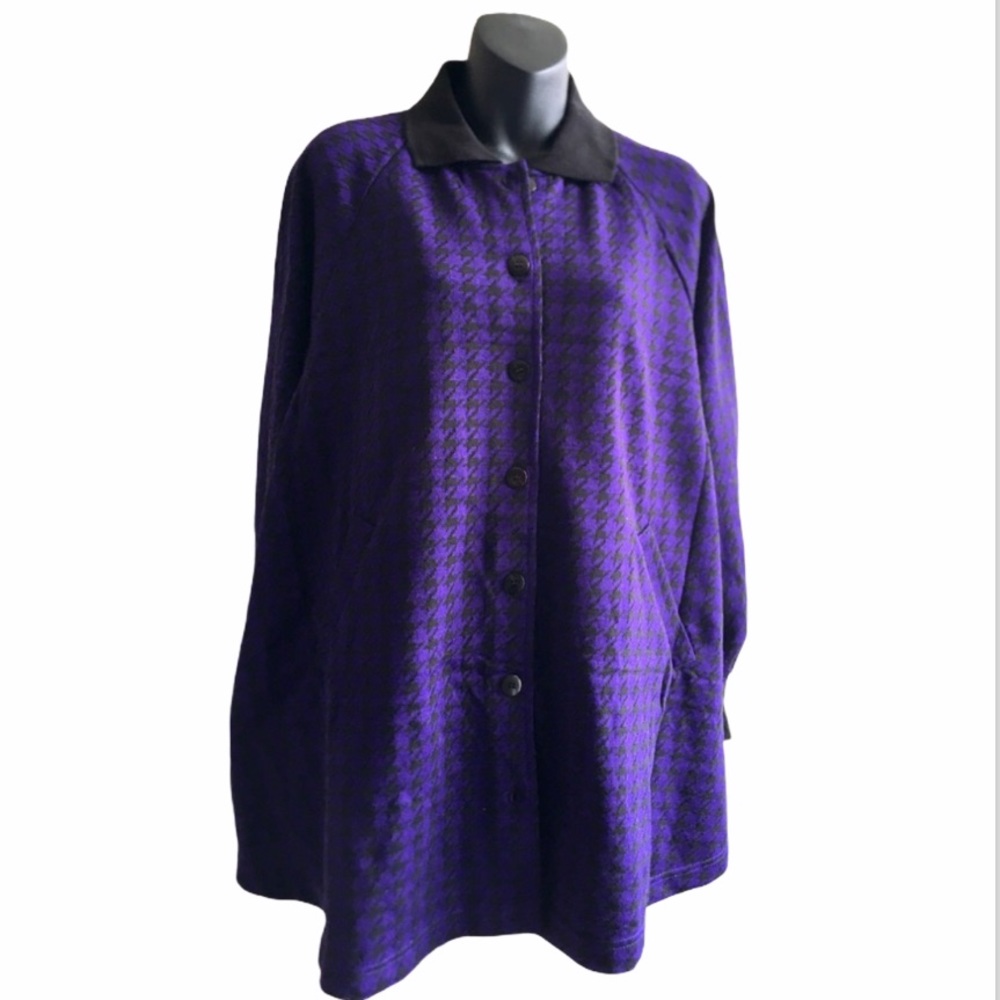 NWT Donna Toran Knitted Swing Jacket. Size M